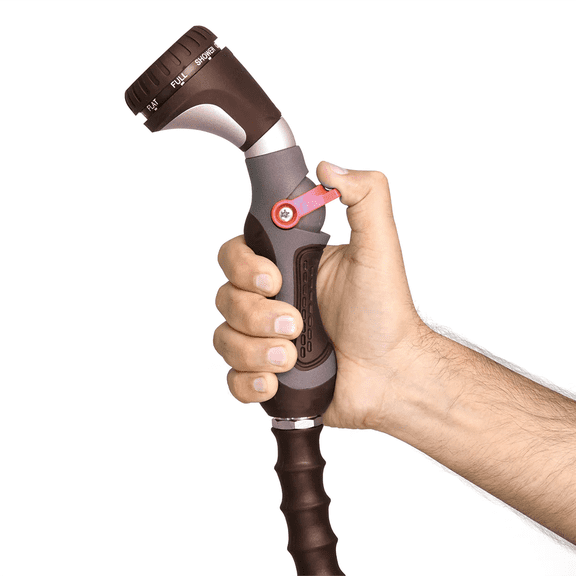 BluBird Avagard 8 Mode Garden Hose Spray Gun with Adjustable Patterns, ErgoFlow Saves Water