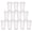 Transparent, variant on 12-Pack 16oz Reusable Coffee Tumblers - BPA-Free PP Cups with Lids & Straws for Hot/Cold Drinks, Perfect for Party, Travel & Holiday Gifting