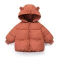 Boy Jacket Children's Down Padded Jacket Autumn and Winter Thickened