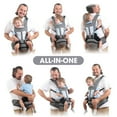 Baby Carrier, iFanze AllinOne Ergonomic Baby Carrier with Hip Seat