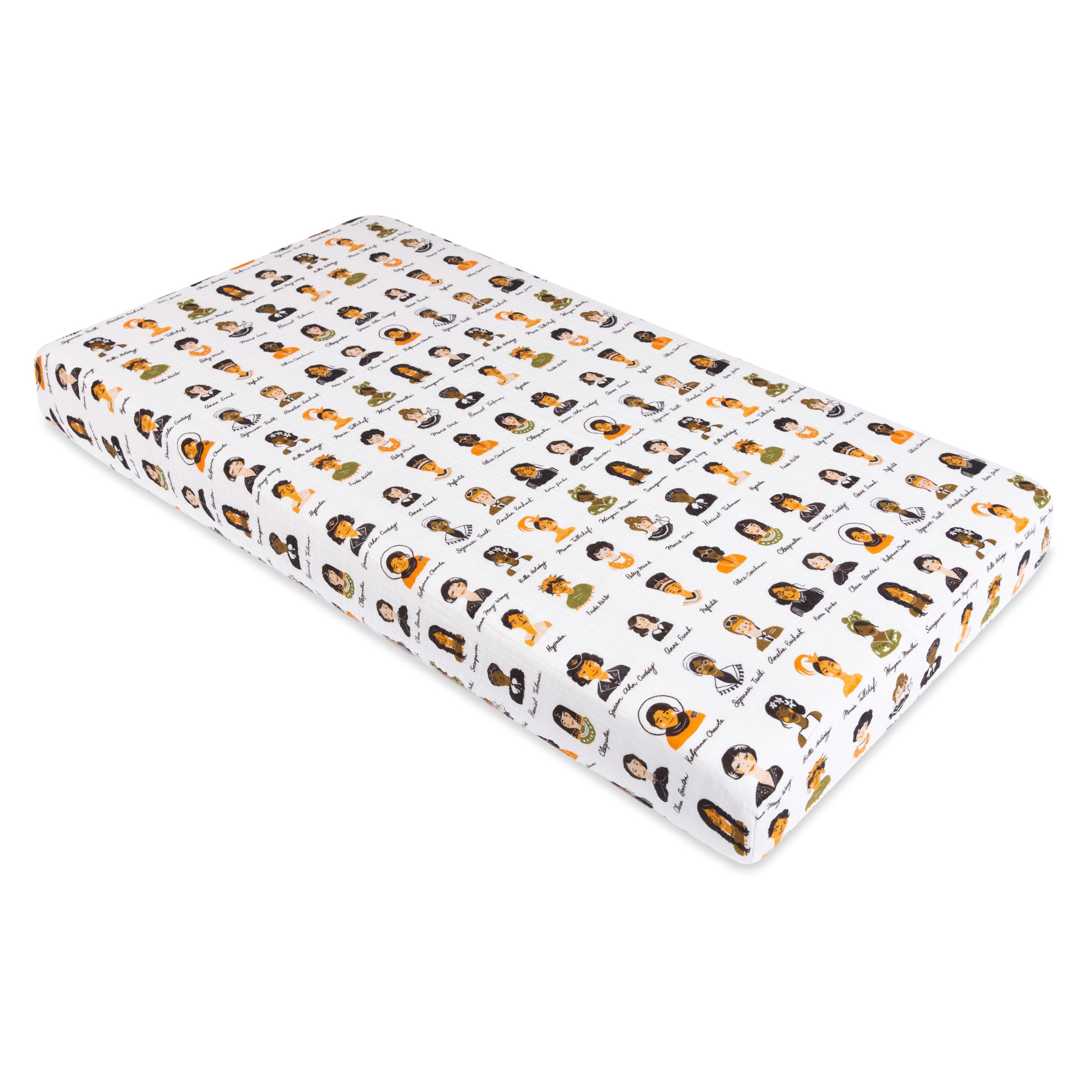 Babyletto Crib Sheet in GOTS Certified Organic Muslin Cotton