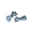 thumbnail image 1 of Pinza para el pelo de mezclilla azul con lazo para niñas, vaqueros azules, pinza para el pelo para niñas, lazos grandes, horquilla BW01 (azul claro), 1 of 5