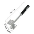 thumbnail image 6 of Sunjoy Tech Stainless Steel Meat Tenderizer Hammer Tool Double-Sided Tendon Breaker Beef Hammer Efficient Kitchen Accessory for Tenderizing Chicken Beef Steak, 6 of 7