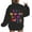 Black(New), variant on PNTUTB Sweatshirts for Women Long Sleeve Graphic Crew Neck Pullover Casual Loose Fall Winter Clothes