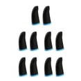 thumbnail image 2 of Maytalsory 2 Pcs Gaming Controller Gloves Touch Screen Anti-skid Elastic Sleeve Fingertips Cover Portable Computer Smartphone Black Blue 5Set, 2 of 6