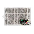 thumbnail image 2 of 340Pcs 1/1.5/1.8/2.2/2.8/3.5mm Terminal Pins Wire Harness Pin Male Female Automotive Electrical Connector Kit Car Wire, 2 of 5
