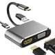 thumbnail image 1 of Adaptador USB C Hub 4 en 1: VGA + HDMI + USB 3.0 + USB-C PD 4, 1 of 4