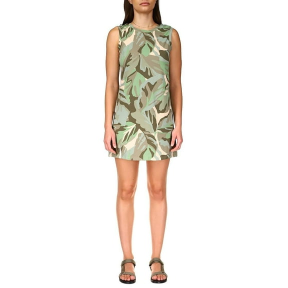 Sanctuary Women's Open Back Tank Dress Green XS B4HP $79
