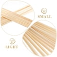 thumbnail image 3 of OULII 100pcs Cool Straws Beige Wheat Straw Reusable Straws For Party Use, 3 of 4