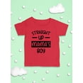 thumbnail image 3 of Straight Up Mama's Boy T-Shirt Infant -Smartprints Designs,  18 Months, 3 of 4
