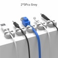 thumbnail image 3 of ORICO Cable Organizer Colorfu Wire Winder USB Cable Earphone Holder Silicone Cord Manager Protector Desk Tidy Organiser For Digital Cable, 3 of 6