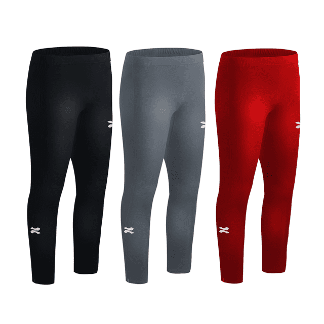 ZAPARI Licra Deportiva Larga Interior para niño, Mallas Deportivas para Hombre. Leggins de Compresió multicolor S