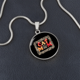 thumbnail image 3 of Patte de Maman de Chat Conçoit Collier Cercle en Acier Inoxydable Ou en or 18 Carats 18-22", 3 of 7