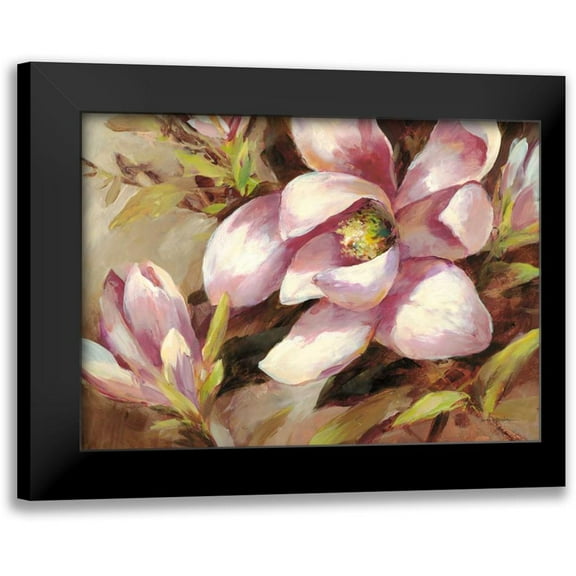 Heighton, Brent 14x11 Black Modern Framed Museum Art Print Titled - Magnolia Whisper