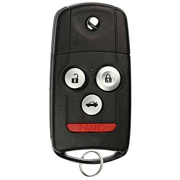 KeylessOption Keyless Entry Remote Fob Ignition Car Flip Key for Acura TL, TSX MLBHLIK-1T