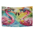 thumbnail image 5 of Wobogo Summer Flamingos Tapestry 80x60in Home Living Room Bedroom Wall Hanging Ornaments, 5 of 10