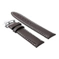 thumbnail image 2 of 20MM LEATHER WATCH BAND SMOOTH STRAP CLASP FOR ROLEX DATEJUST 16013 D/BROWN WS, 2 of 2