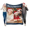 thumbnail image 1 of Couvertures en Flanelle avec Photos de Famille Modernes Personnalisées, 1 of 6