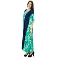thumbnail image 4 of Bimba Designer Collection Ladies Pannel Caftan Long Kaftan Night Gown Cover Up Maxi Dress, 4 of 6
