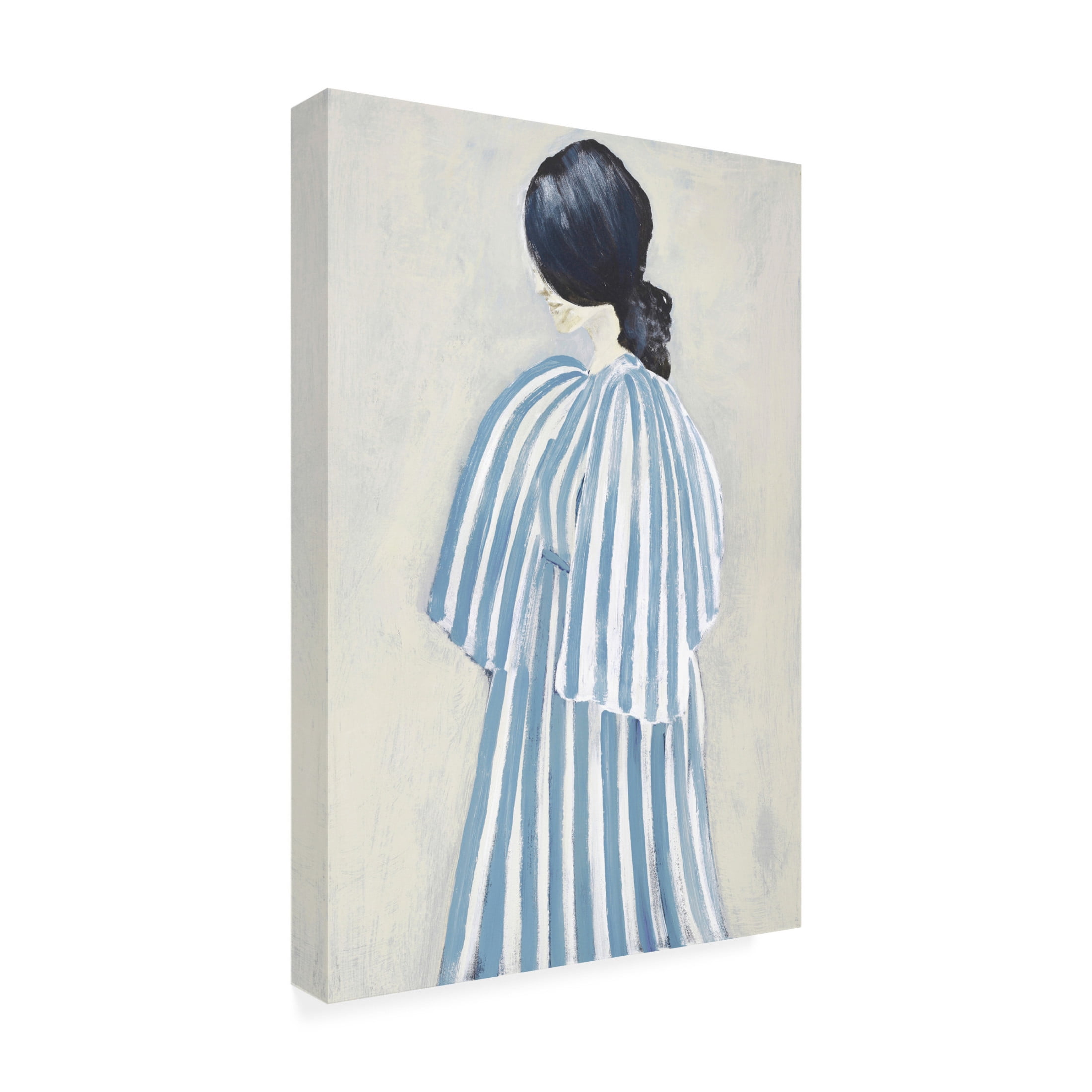 Canvas Wall Art - Design Fabrikken 'Intuition' Wall Art for Living Room, Bedroom, or Office Décor by Trademark Fine Art - 30 x 47 Inches