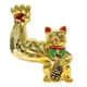 thumbnail image 2 of muscular de gato de la estatua creativa de Animal Shui Decoración de para hogar dinero fortuna, 10x11" Hugo Figura de resina de gato de la suerte, 2 of 10