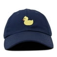 thumbnail image 4 of DALIX Cute Ducky Soft Baseball Cap Dad Hat in Navy Blue, 4 of 7