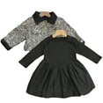 thumbnail image 3 of MXIEZI Baby Kids Sequins Outerwear 2-14 Years Little Girls Sequins Cotton Jacket Long Sleeve Winter Coat, 3 of 9