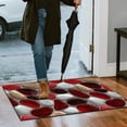 thumbnail image 4 of Corridor Stone Patterned Carpet 3D Pebble Design Entrance Mat Washable Floor Rug Bathroom Bedside Kitchen Non, 4 of 6