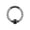 Silver, variant on 16G Stainless Steel CBR Nose Ring CZ Horseshoe Septum Rings Conch Daith Piercing-Silver-Horseshoe 8mm