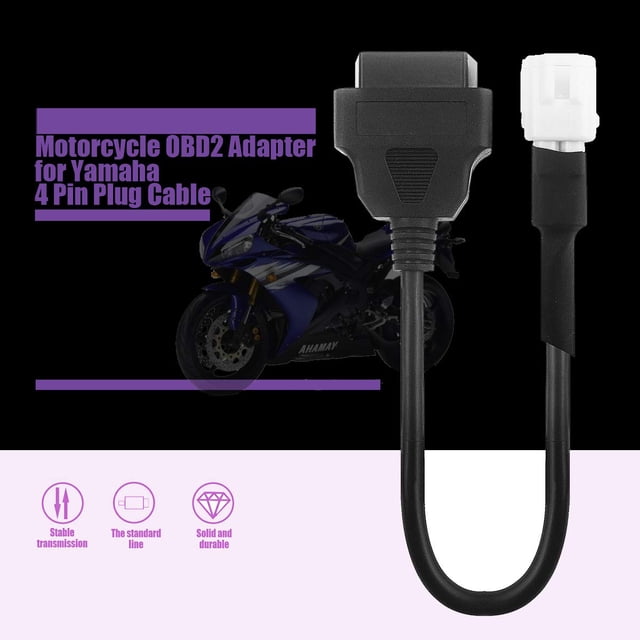 Escáner de conector de cable OBD2 AUGREX para Yamaha FJR FZ09 FZ10