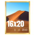 thumbnail image 1 of Marco de fotos LaVie Home 16x20 dorado con plexiglás HD, 1 of 7
