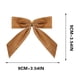 thumbnail image 4 of Fiudx Lazos de Terciopelo Burdeos, Cinta Suave y Lujosa, Perfectos para Árboles de Navidad, Coronas, Envoltura de Regalos y Decoración para Fiestas. Reutilizables, 24 Unidades, Tamaño 8,9 X 8,9 Cm., 4 of 7
