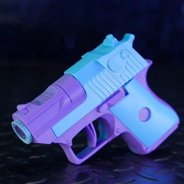 Projection Paper Scissors Interactive Luminous Game Gun for Social Gatherings and Family Entertainment Parties Innovative One-Press Operation