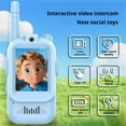 thumbnail image 3 of Walkie Talkies for Kids, Video Walkie Talkies 2 Pack with Screen Display, Rechargeable Toy Radios for Ages 3-12, Voice Changer & Real-Time Video Chat,Gifts for Boys Girls, 3 of 9