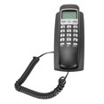 thumbnail image 1 of Wired Wired Wall Phone Multifunctional Calendar LCD Display Caller ID Landline with Buttons for Home Office, 1 of 7