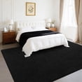 thumbnail image 4 of Area Alfombra B BENRON Soft de 150 x 210 cm para salón, color negro, 4 of 6