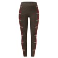 thumbnail image 2 of Leggings Gibobby con forro polar para mujer de entrenamiento bloque de color estampado navideño beige XL, 2 of 4