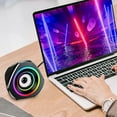 thumbnail image 3 of Computer Speakers Desktop PC Laptop Speakers RGB Mini Gaming Speaker USB Powered for PC, Laptop, Tablets, 3 of 5