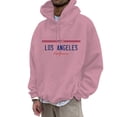 thumbnail image 1 of VBARHMQRT Zip up Hoodie Men's Fashion Casual Part 3D Print Long Sleeve Drawstring Hooded Sweater Tops, 1 of 4