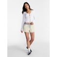 thumbnail image 2 of No Boundaries Lace Trim Cardigan, Women's XXS-XXL, 2 of 5