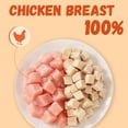 thumbnail image 2 of PAWMATE Freeze Dried Chicken Treats for Dogs & Cats, Healthy Single Ingredient, High Protein Snacks for Training, 10.23oz, 2 of 10