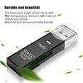 thumbnail image 3 of Portable USB 3.0/2.0 Card Reader, High-Speed 5Gbps Data Transfer, Supports SD & TF Cards, Plug-and-Play, ABS Durable Shell, Compatible with Windows/Mac/iOS/UNIX/HarmonyOS, Black, Compact &, 3 of 7