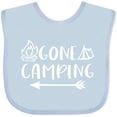 thumbnail image 3 of Inktastic Gone Camping Boys or Girls Baby Bib, 3 of 4