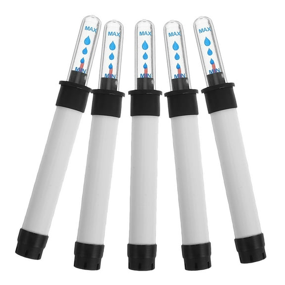 ibasenice 5Pcs Water Level Gauge for Plants Accurate Soil Moisture Meter with Low Water Reminder
