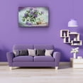 thumbnail image 5 of Startonight Canvas Wall Art Abstract - Country Style Purple Decor Painting - Framed 24" x 36"&nbsp;, 5 of 6