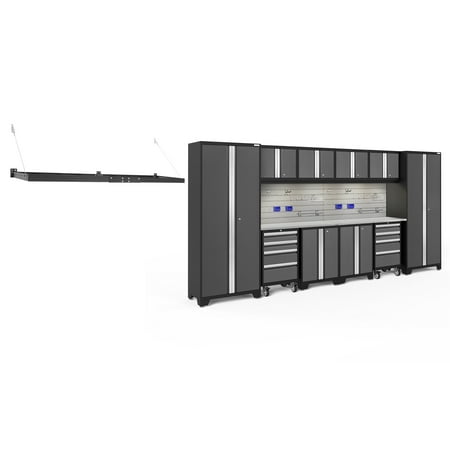 

NewAge Products Bold Series Gray 13 Piece Cabinet Set 24-Gauge Steel Complete Garage Storage System