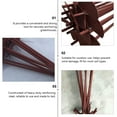 thumbnail image 5 of 6Pcs Shed Anchor Greenhouse Tie Down Ground Stakes for Securing Tents Canopies, 5 of 5