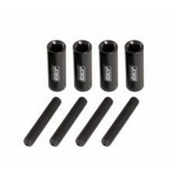 Joes Racing Products 34349 Aluminum Valve Cover Nut Kit with Studs, Pack of 8