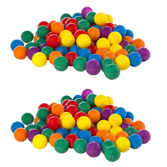 Intex 100-Pack Grand Plastique Multicolore Amusant Ballz pour les Stands de Balle (2 Pack)