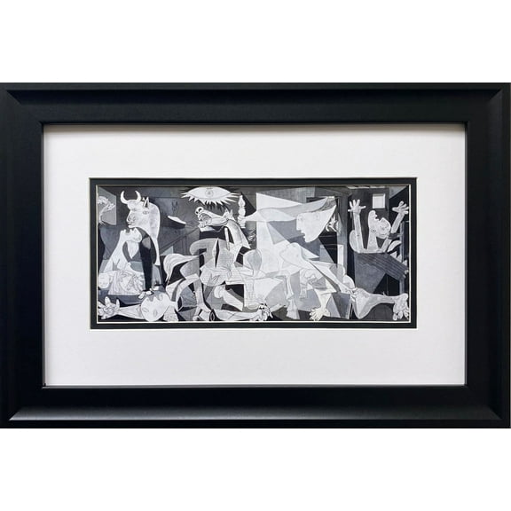 Pablo Picasso "Guernica, 1937" NEWLY CUSTOM FRAMED Art Print Generic